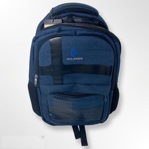 Oulanshi School Business Laptop Backpack with USB Charging Port